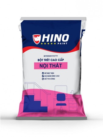 Bột trét cao cấp nội thất Hino - 40kg