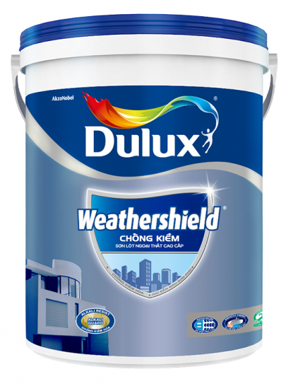 Sơn lót cao cấp ngoài trời Dulux Weathershield là sản phẩm tuyệt vời giúp bảo vệ ngôi nhà của bạn khỏi ánh nắng, mưa và thời tiết khắc nghiệt. Đảm bảo bề mặt của ngôi nhà sáng bóng và đẹp lâu dài.