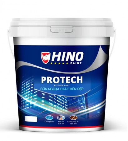 Sơn ngoại thất bền đẹp Hino Protech - 1 lít